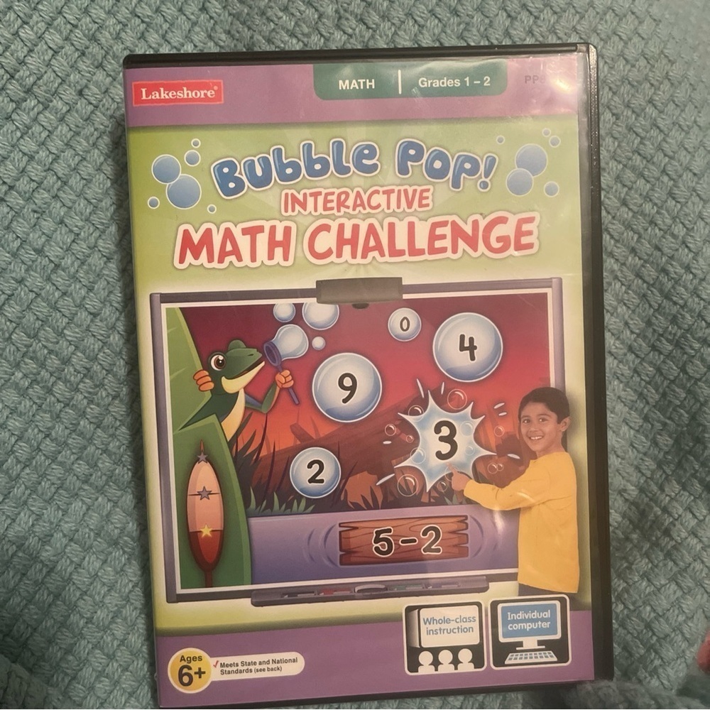 Lakeshore Math Grades 1-2 Whole Class Or Individual Computer 2013 - PC/MAC